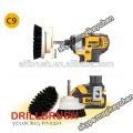 5 inch spinning power driven brush drill attachment